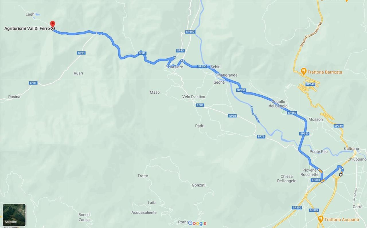 Agriturismo Val Di Ferro Arsiero Екстериор снимка